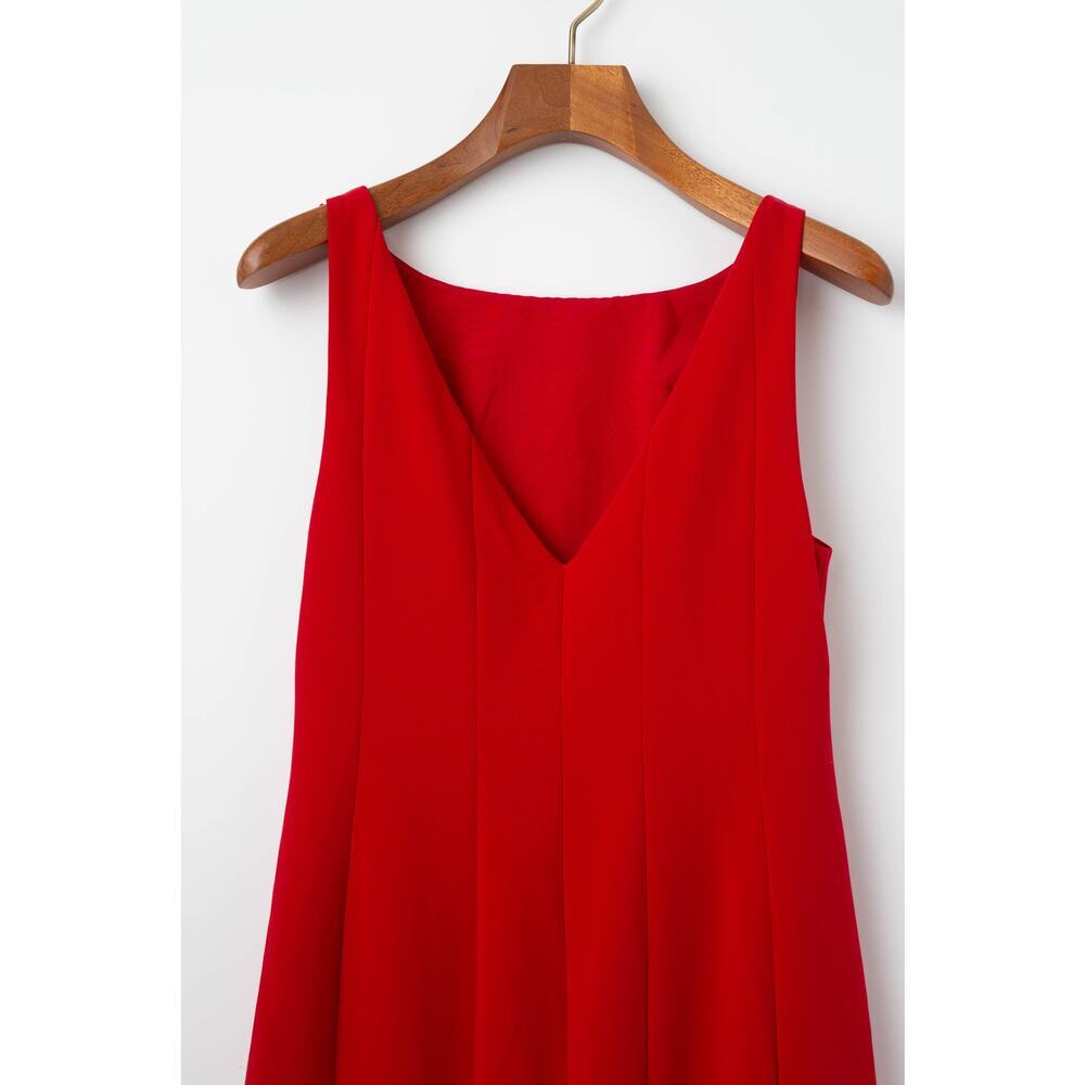 Lauren Ralph Lauren Mirhilt Gown in Red Size 8 - Picture 7 of 9